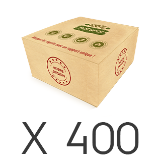 400 boîtes