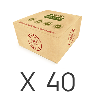 40 boîtes