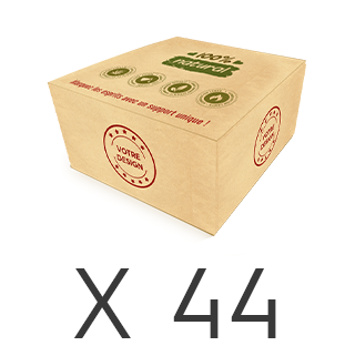 44 boîtes